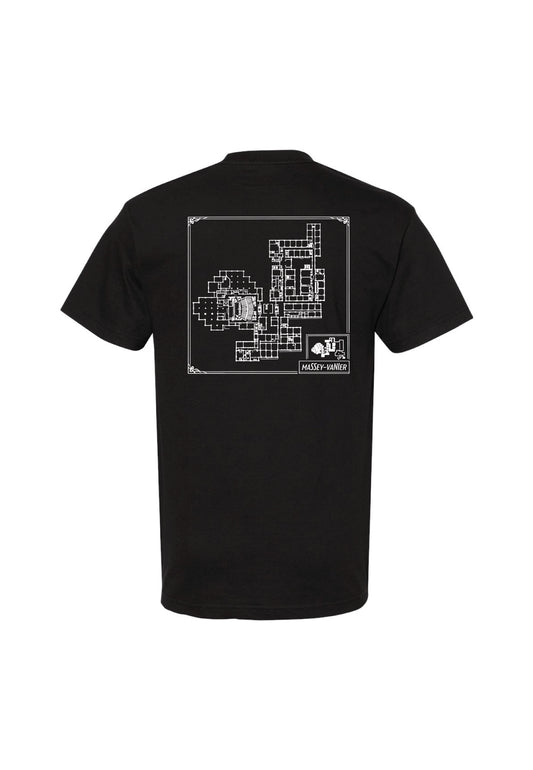 T-shirt Massey-Vanier Noir