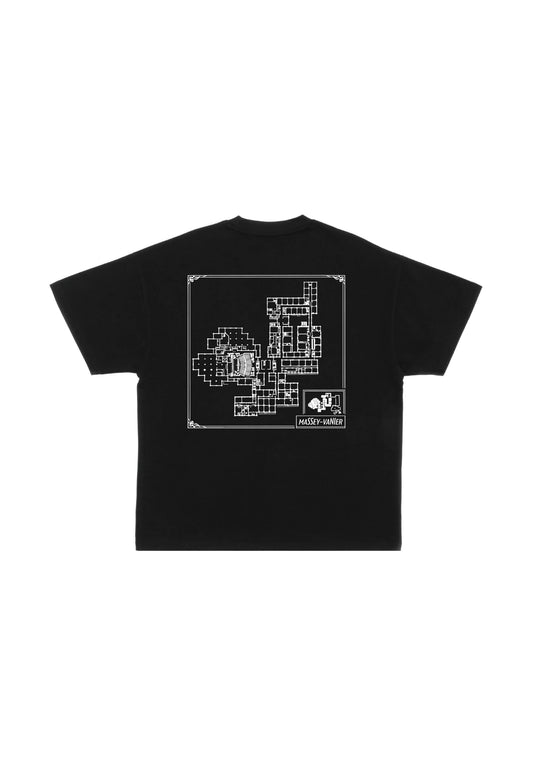 T-shirt Premium Massey-Vanier Noir