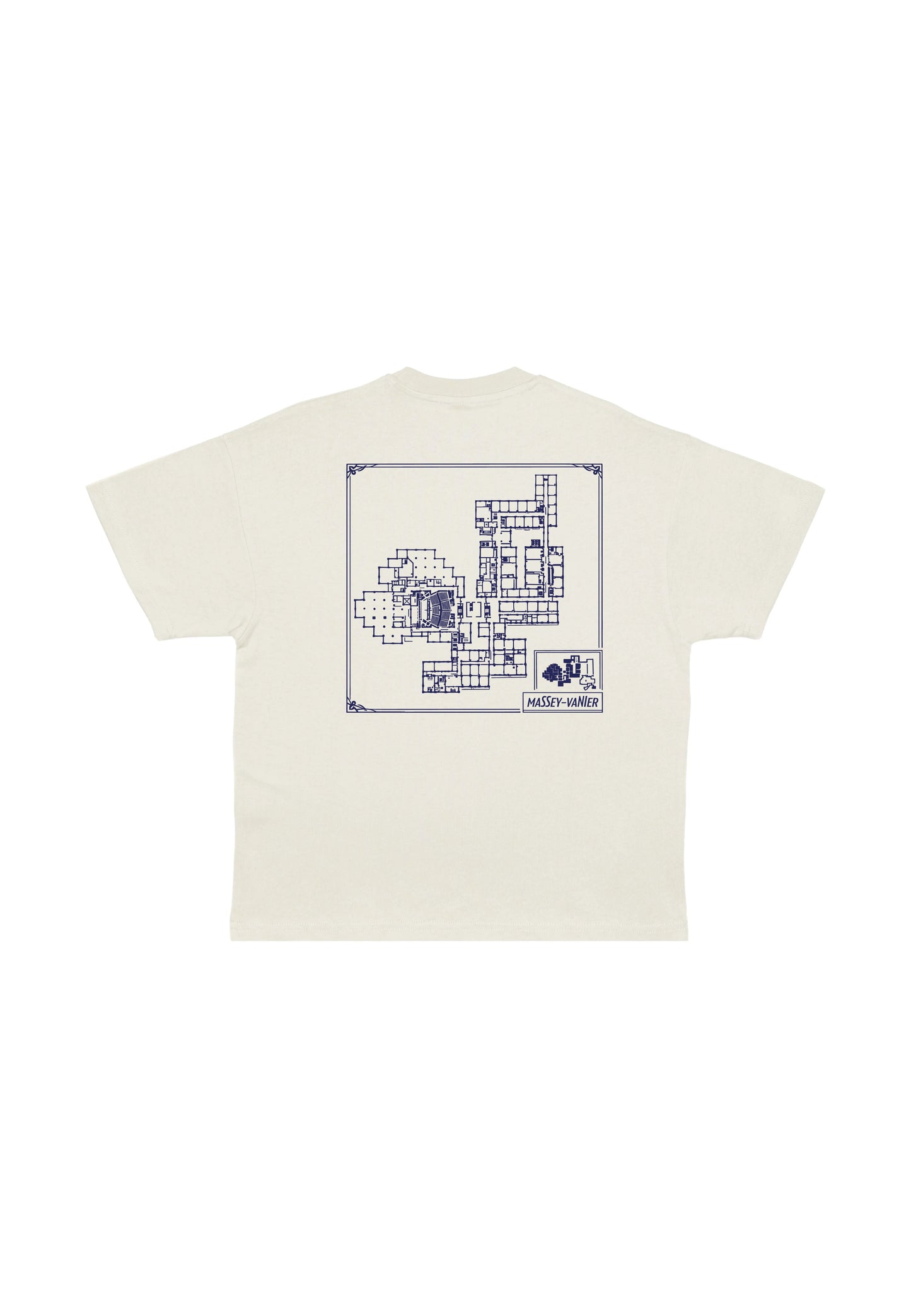 T-shirt Premium Massey-Vanier Roche glacée