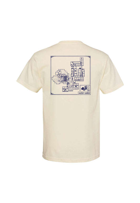 T-shirt Massey-Vanier Crème