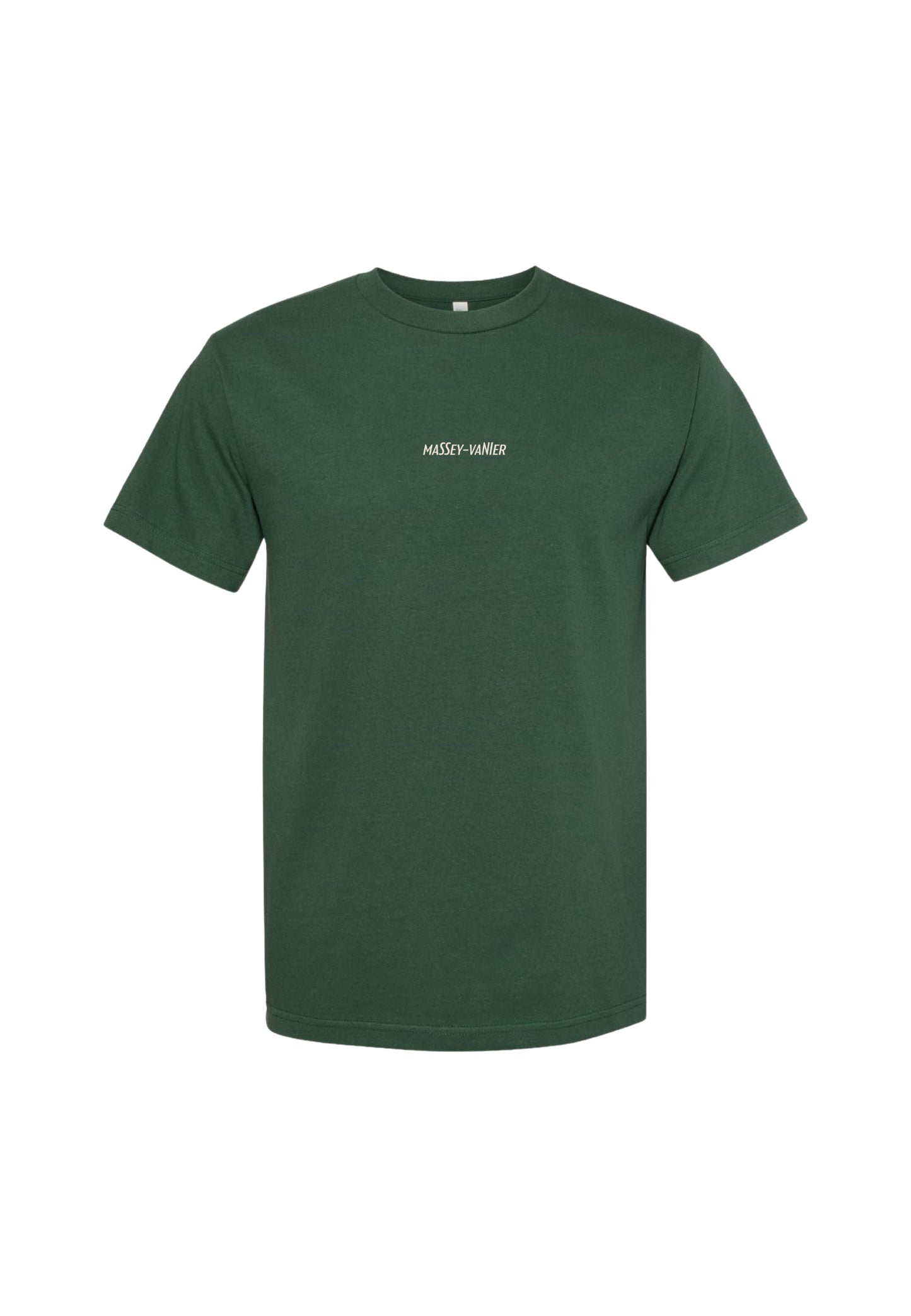 T-shirt Massey-Vanier Vert Forêt