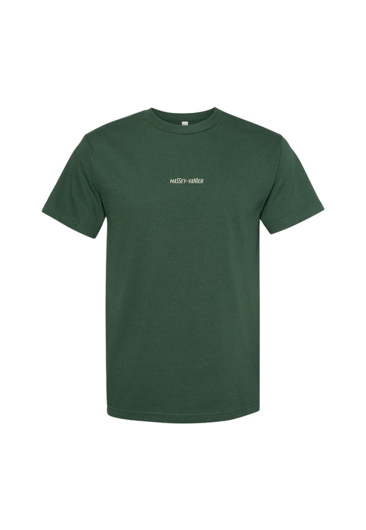 T-shirt Massey-Vanier Vert Forêt